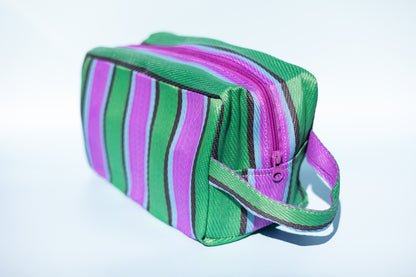 Cosmetic Bag - Violet & Kiwi