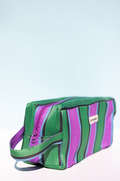 Cosmetic Bag - Violet & Kiwi