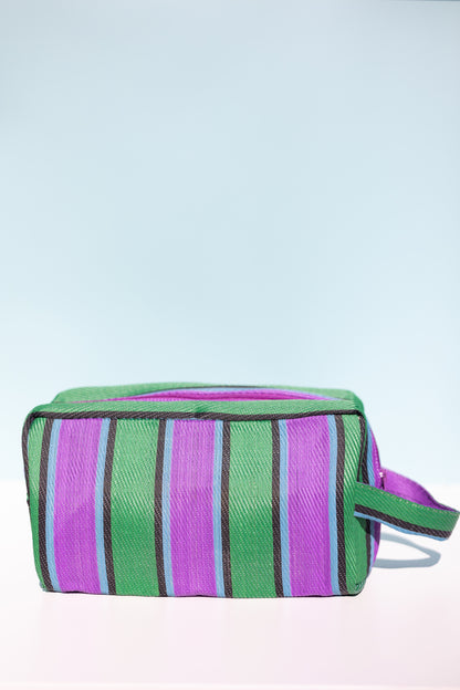 Cosmetic Bag - Violet & Kiwi