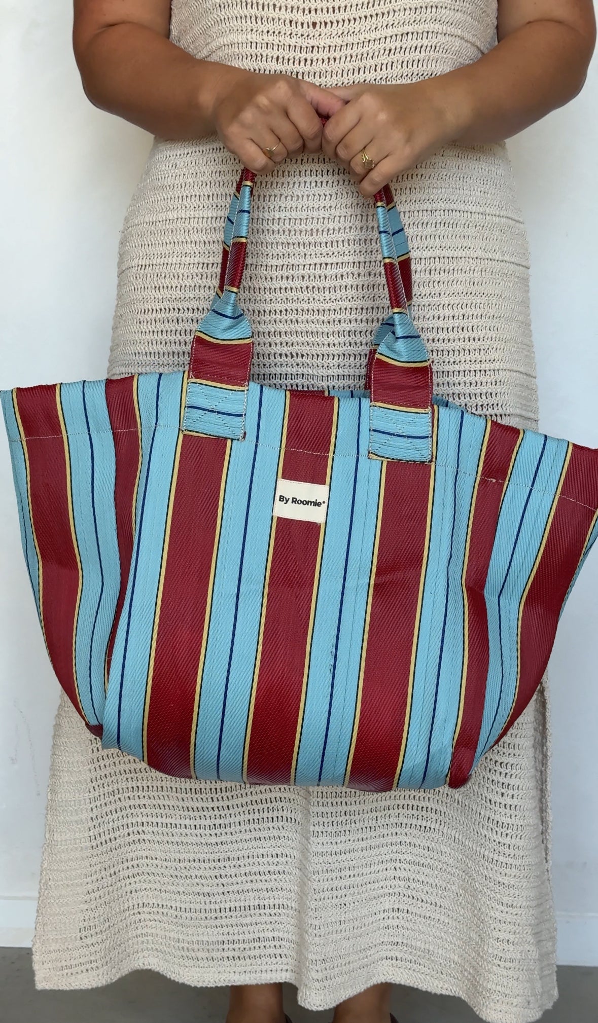 Tote Bag - Ruby & Azure